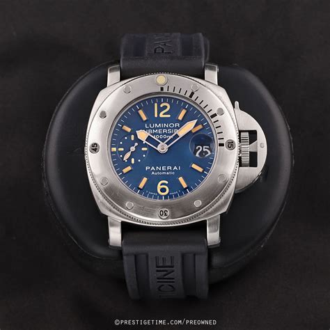 panerai submersible ebay|pre owned Panerai submersible.